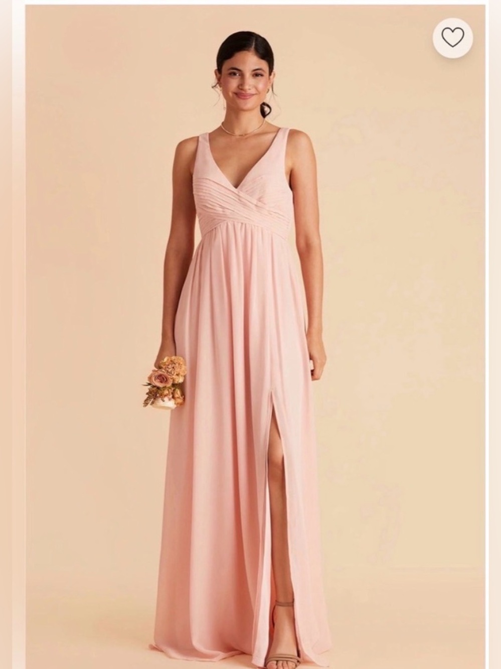 Birdy Grey Blush Pink Bridesmaid Dress